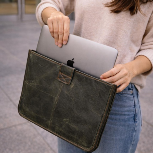Buffalo Leather MacBook Sleeve